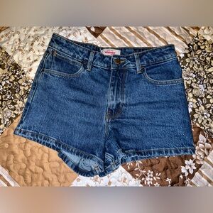 Wrangler Women's Denim Shorts with embroidery on the back pockets